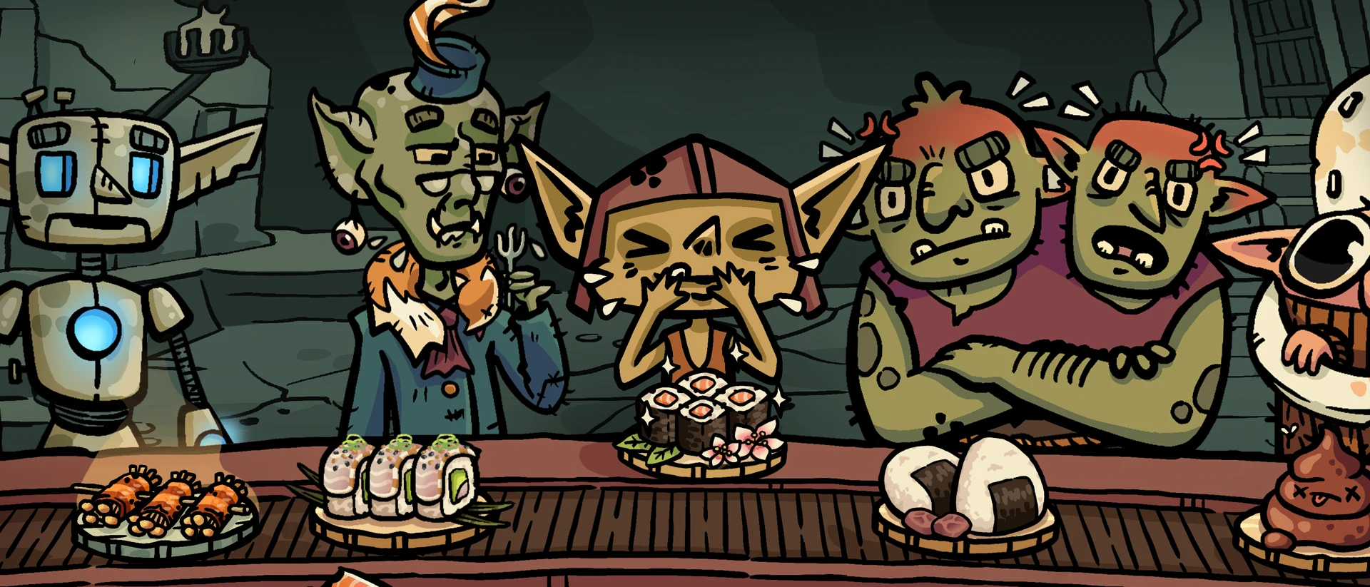 Goblin Sushi product page header