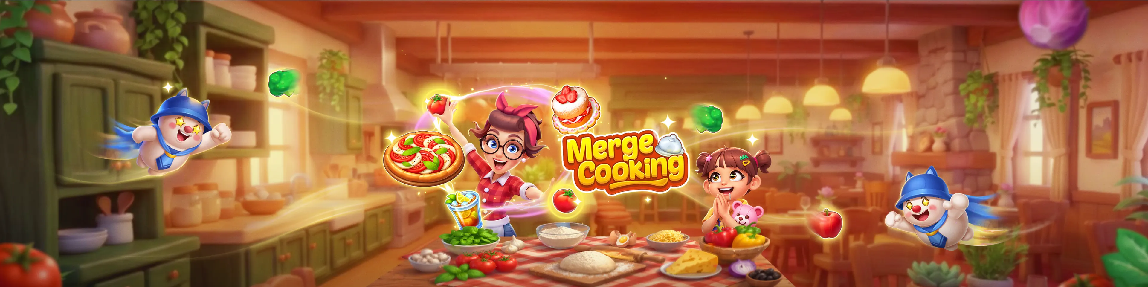 Merge Cooking®, App Store banner