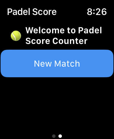 Padel Score Counter