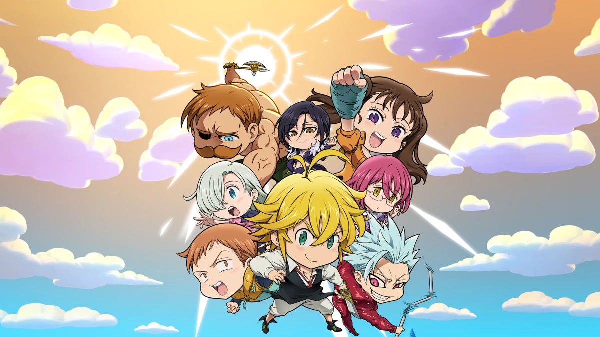 The Seven Deadly Sins: IDLE App Store product page header