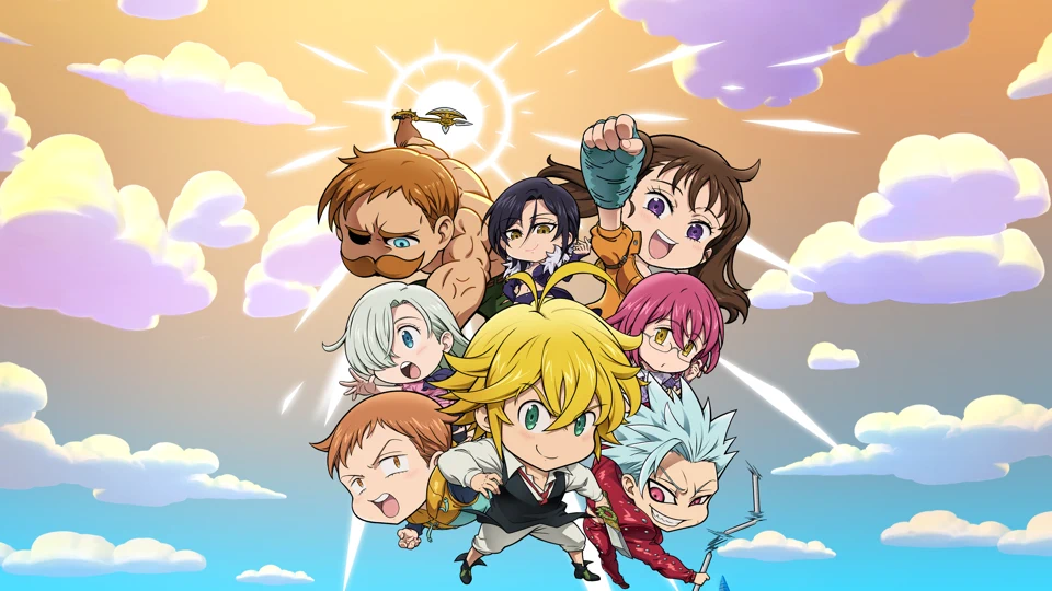 The Seven Deadly Sins: IDLE App Store product page header