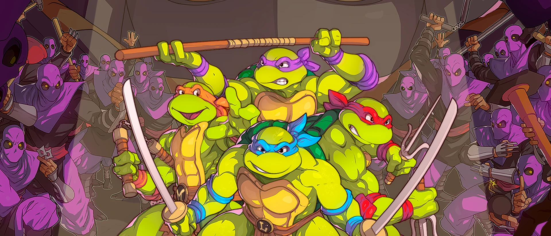 TMNT:Shredder’s Revenge Mobile product page header