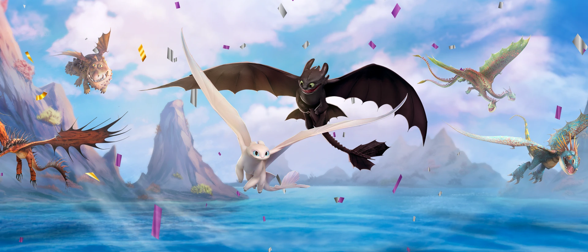 Dragons: Rise of Berk product page header