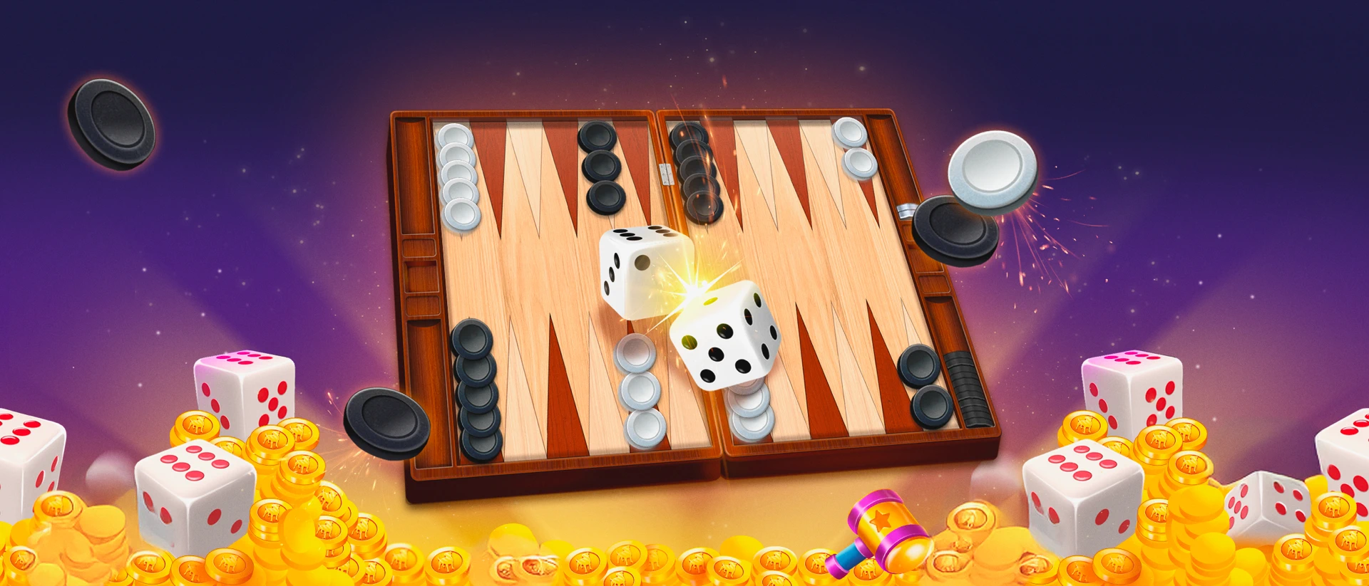 Backgammon Plus - Board Games product page header