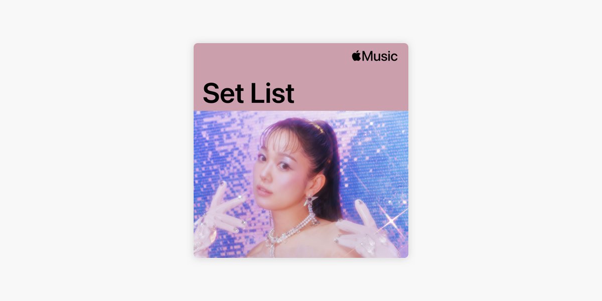Nishino Kana's Kana Nishino Love Again Live 2024 Concert Set