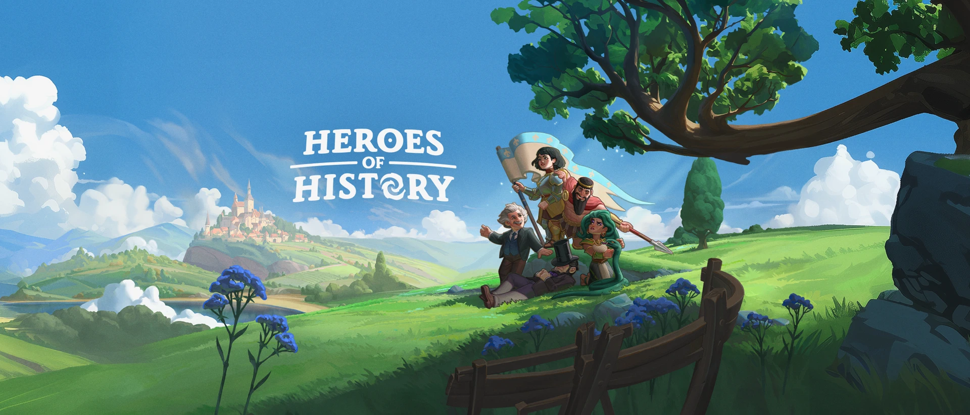 Heroes of History: Epic Empire product page header