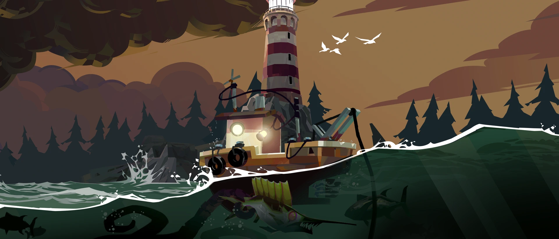 DREDGE product page header