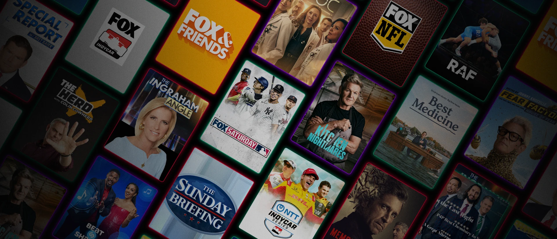 FOX One: Live News, Sports, TV product page header