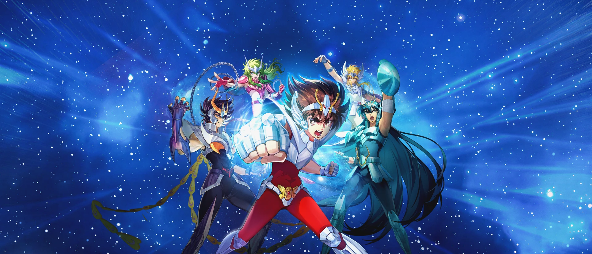Saint Seiya EX - Official product page header