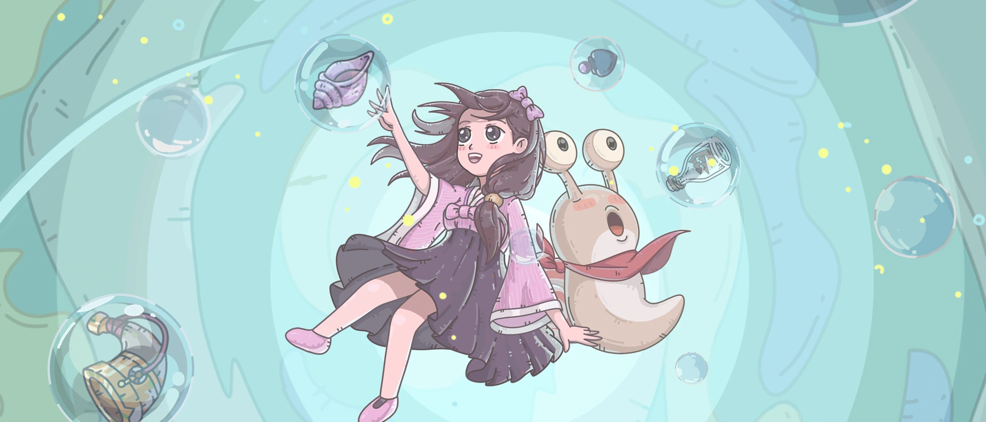 Super Snail product page header