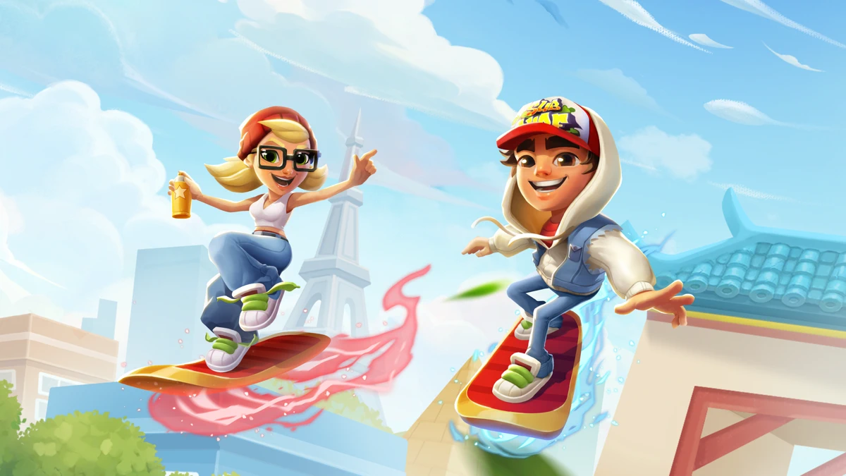 地鐵跑酷-Subway Surfers App Store product page header
