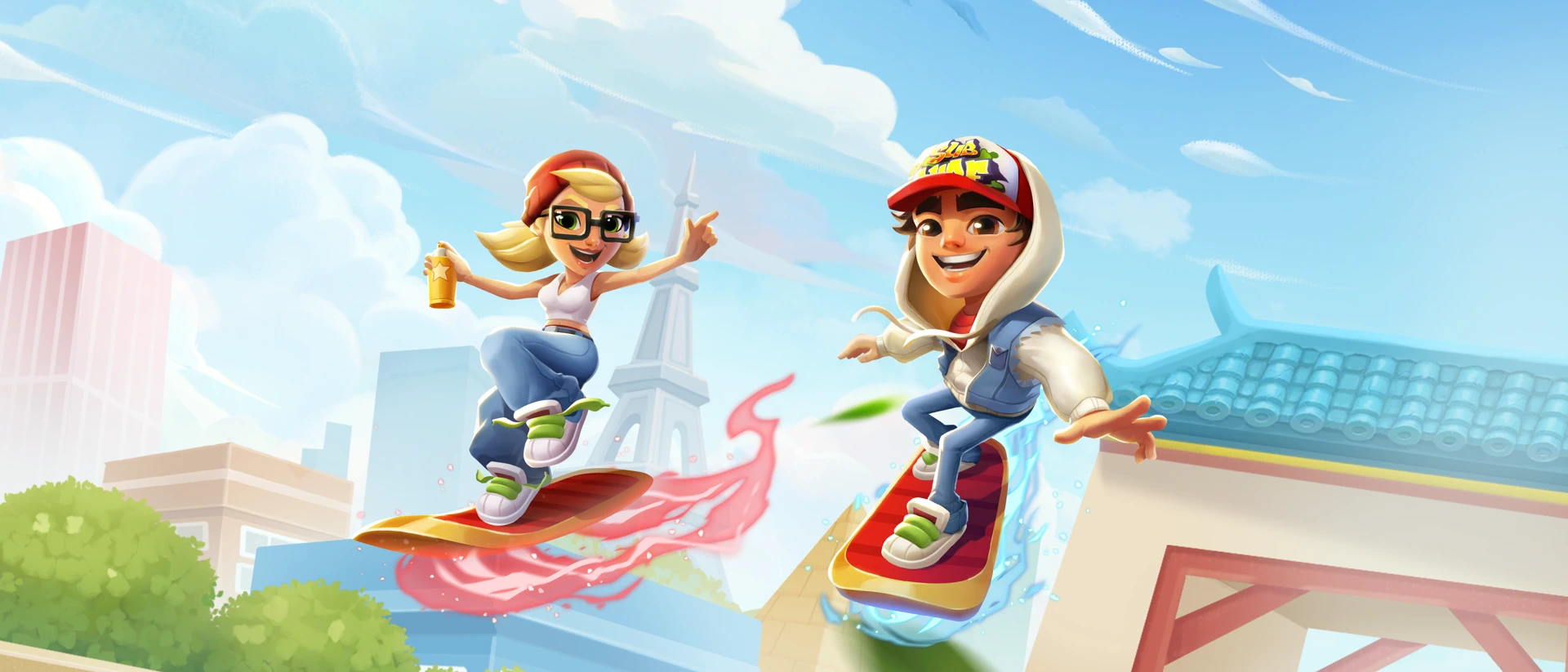地鐵跑酷-Subway Surfers product page header