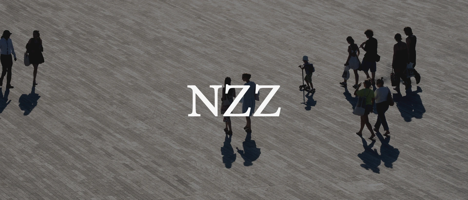 NZZ News product page header