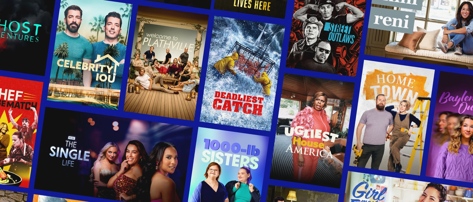 discovery+ | Riproduci show TV product page header