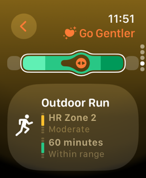 ‎Gentler Streak Fitness Tracker Screenshot