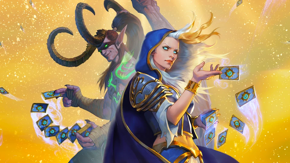 Hearthstone App Store product page header