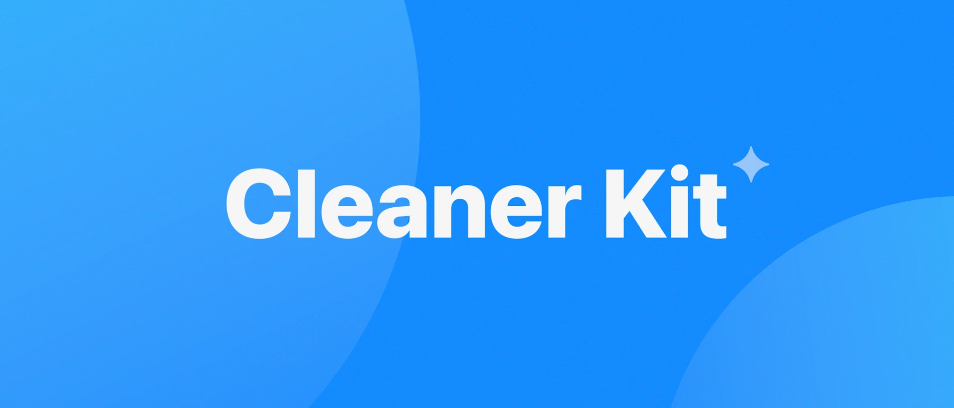 Cleaner Kit - Clean Up Storage product page header