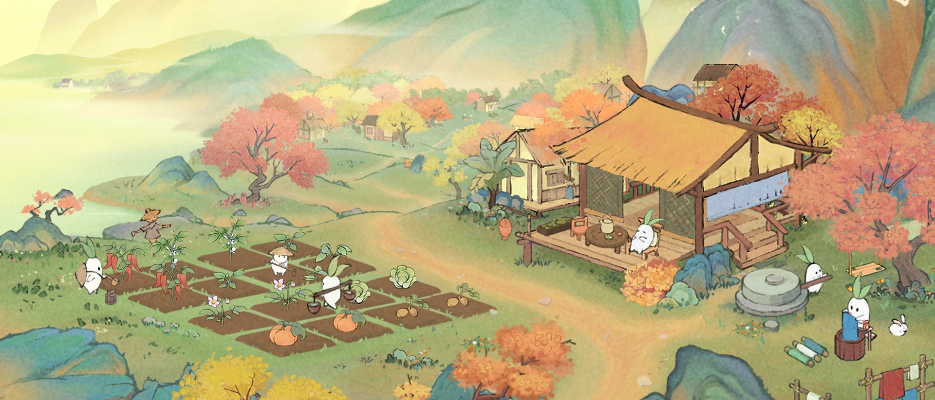 桃源深處有人家 product page header