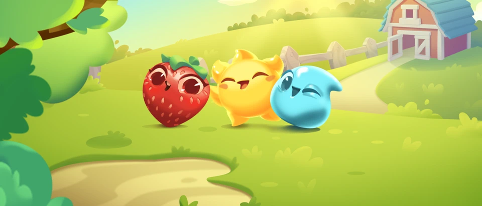 Farm Heroes Saga App Store product page header
