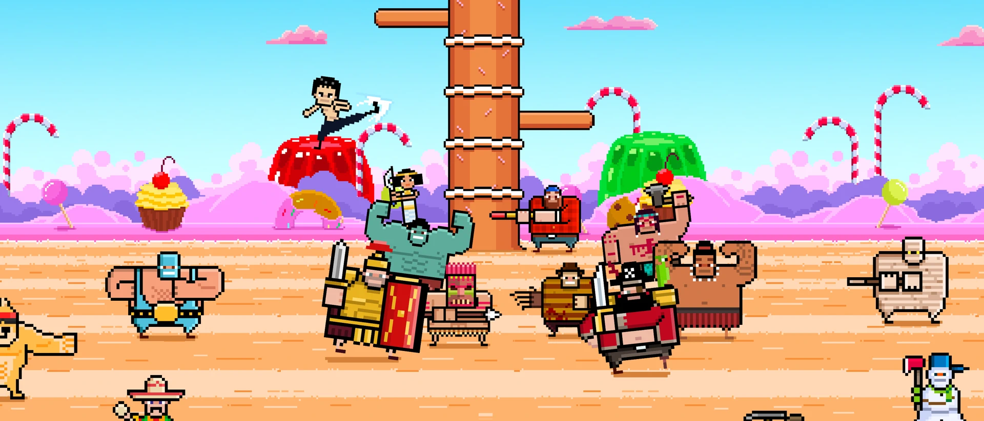 Timberman product page header
