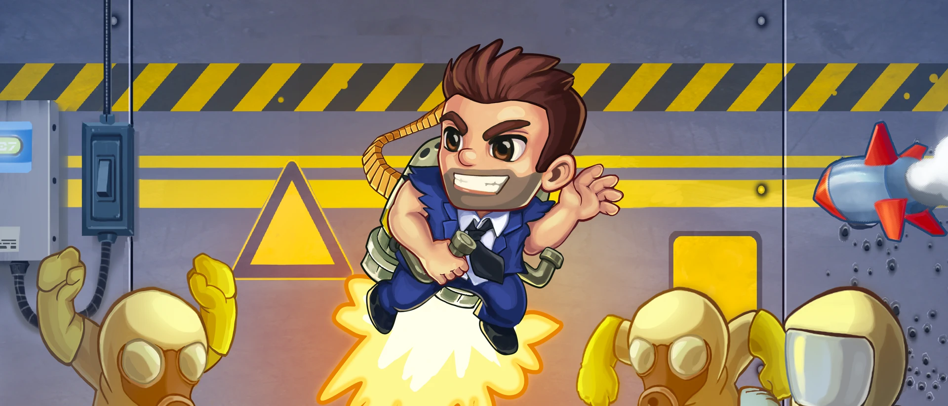 Jetpack Joyride product page header