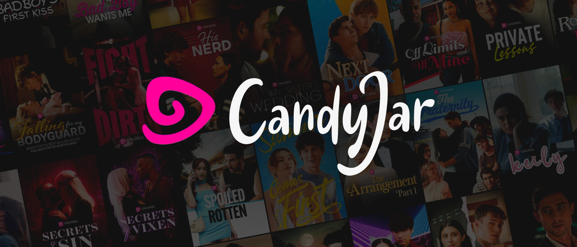 Inkitt CandyJar: TV & Shorts product page header