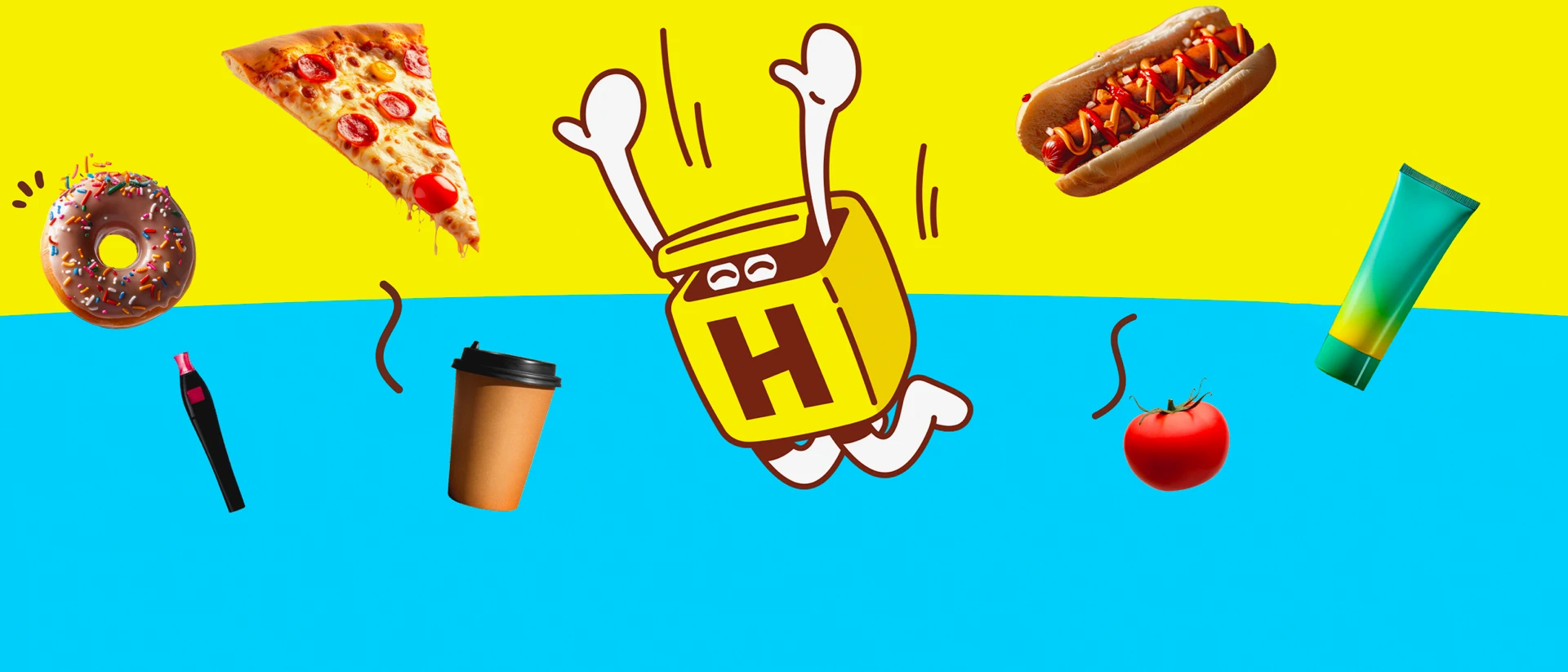 HungerStation - Food Delivery product page header