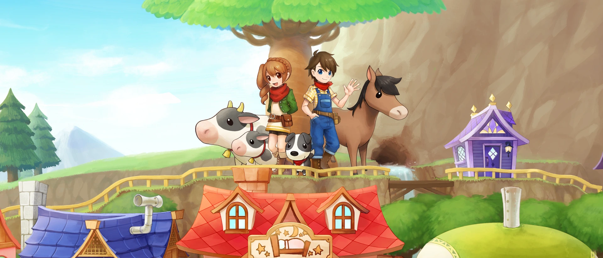 Harvest Moon: Skytree Village product page header