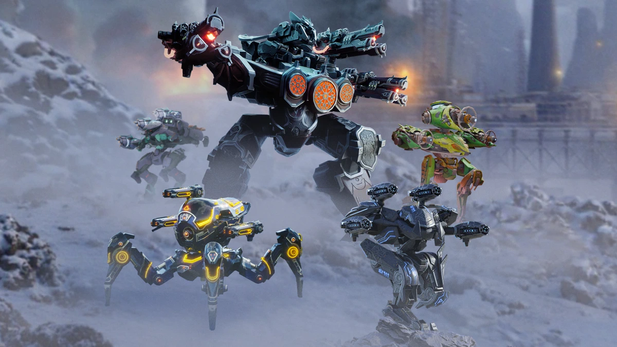 War Robots Multiplayer Battles App Store product page header