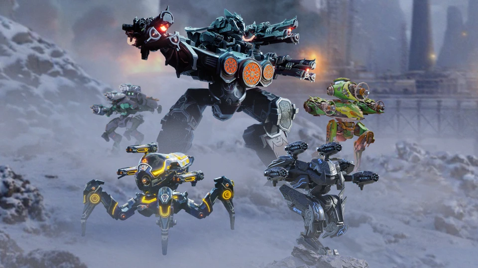War Robots Multiplayer Battles App Store product page header