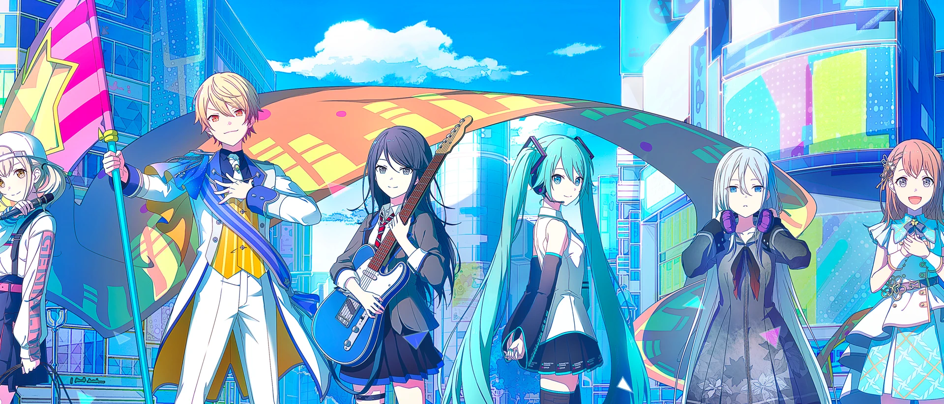 HATSUNE MIKU: COLORFUL STAGE! product page header
