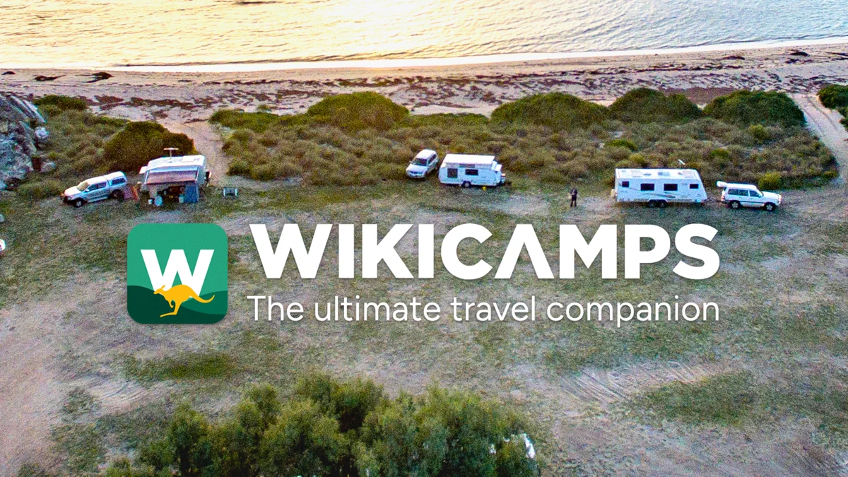 WikiCamps Australia App Store product page header