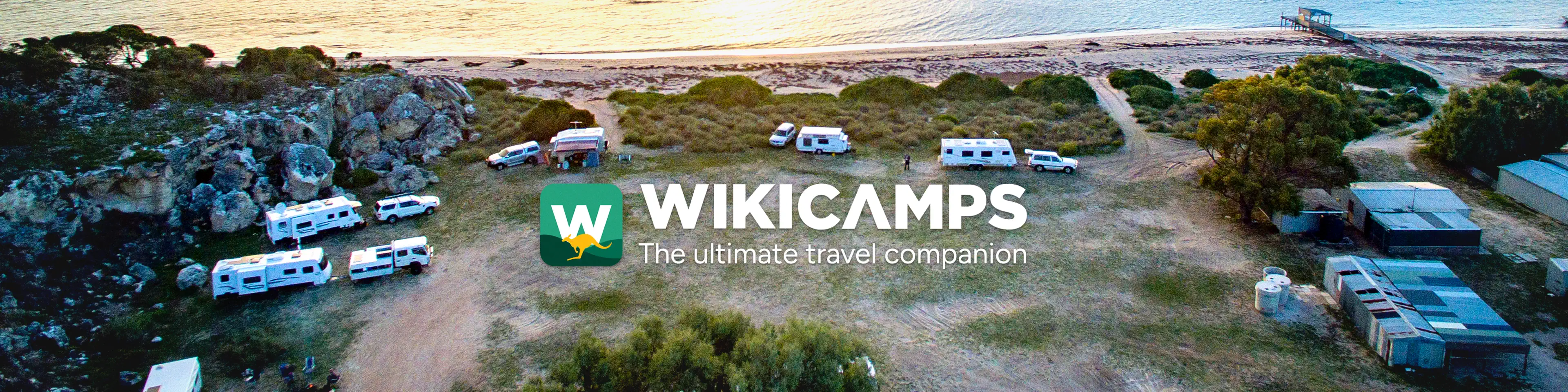 WikiCamps Australia, App Store banner
