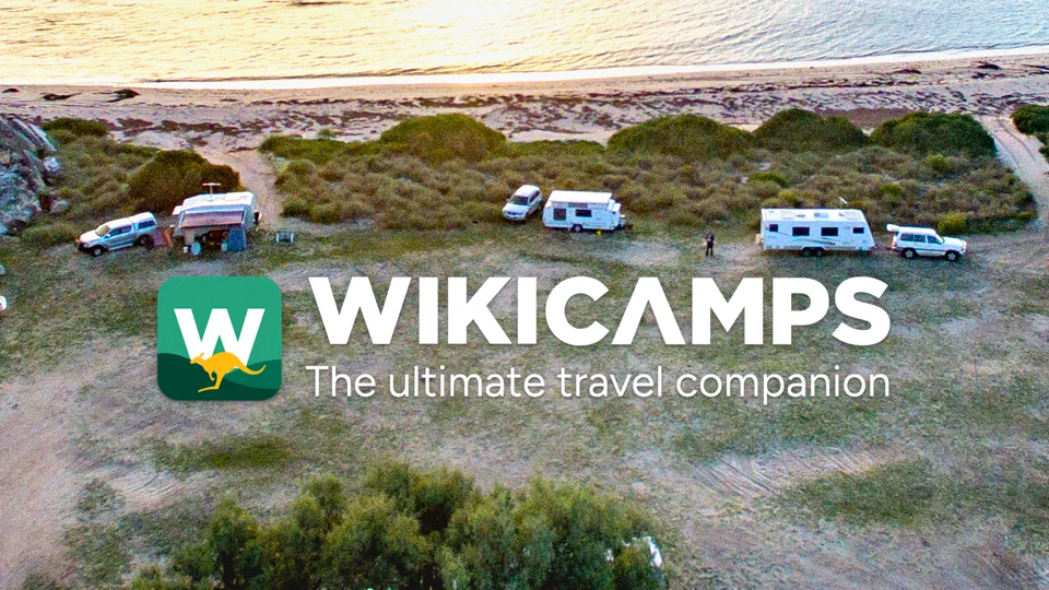 WikiCamps Australia App Store product page header