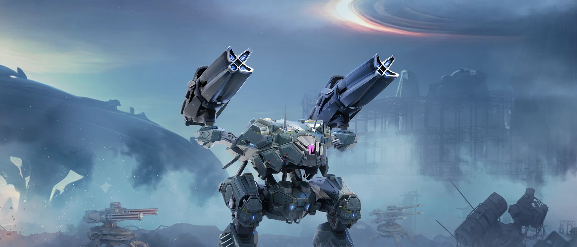 机甲战队-War Robots product page header