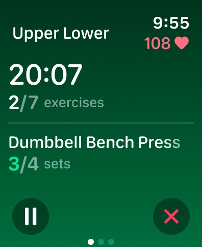 Apple Watch screenshot