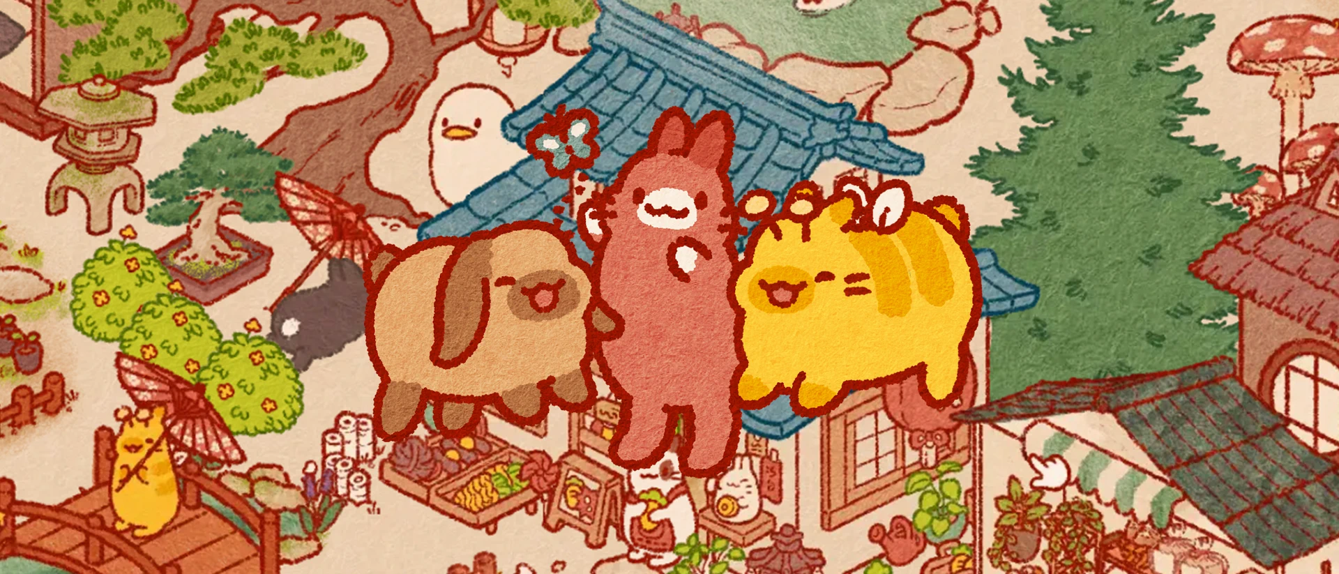 Usagi Shima: Cute Bunny Game product page header