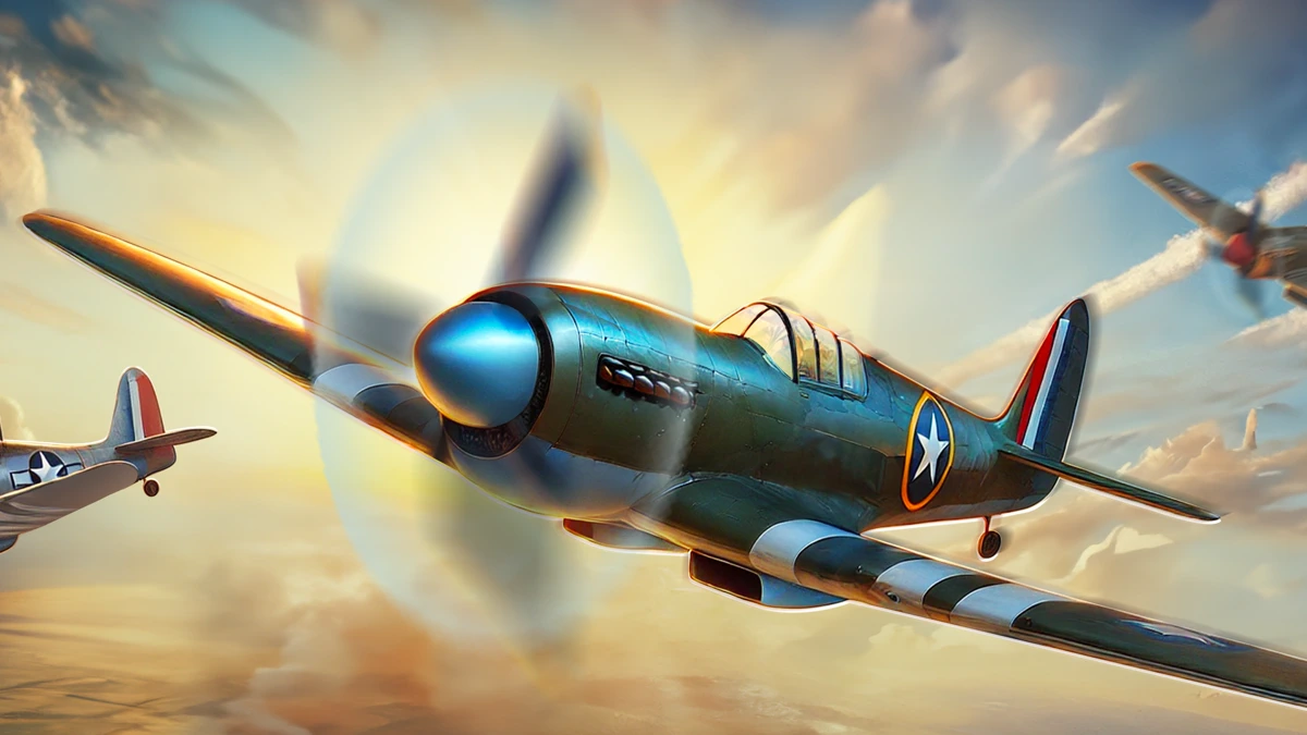 1945 Air Force: Airplane Games App Store product page header