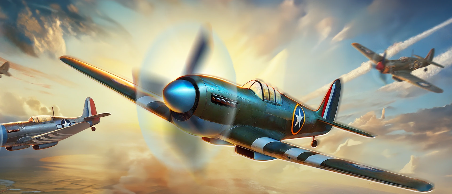1945 Air Force: Airplane Games product page header