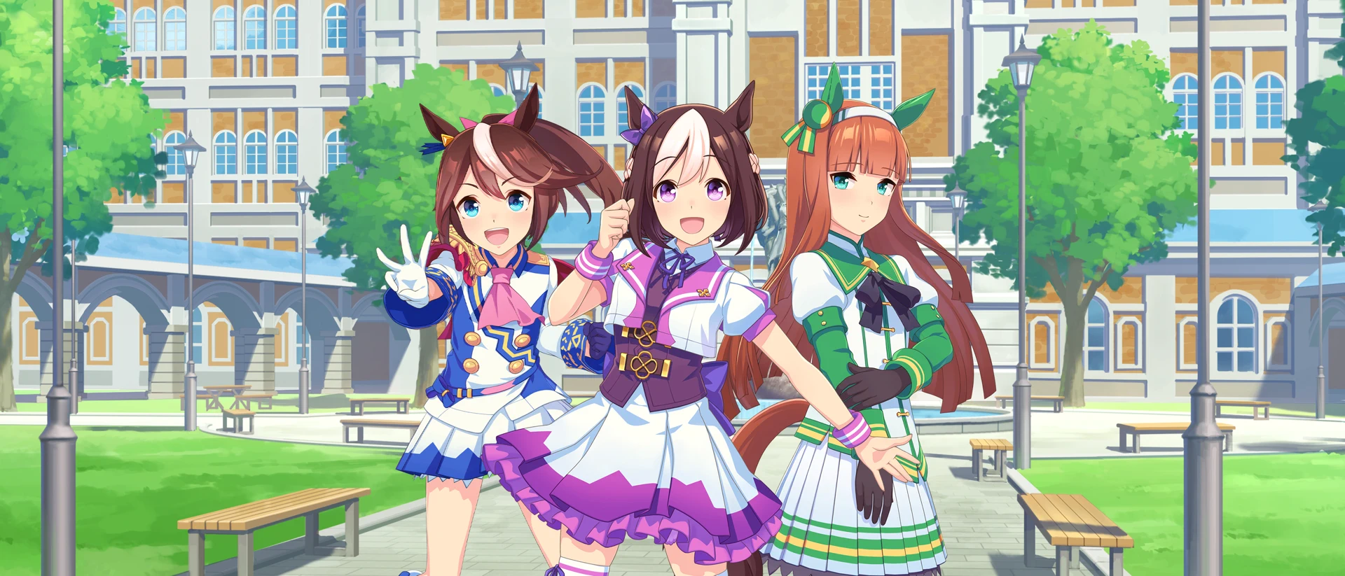 Umamusume: Pretty Derby product page header
