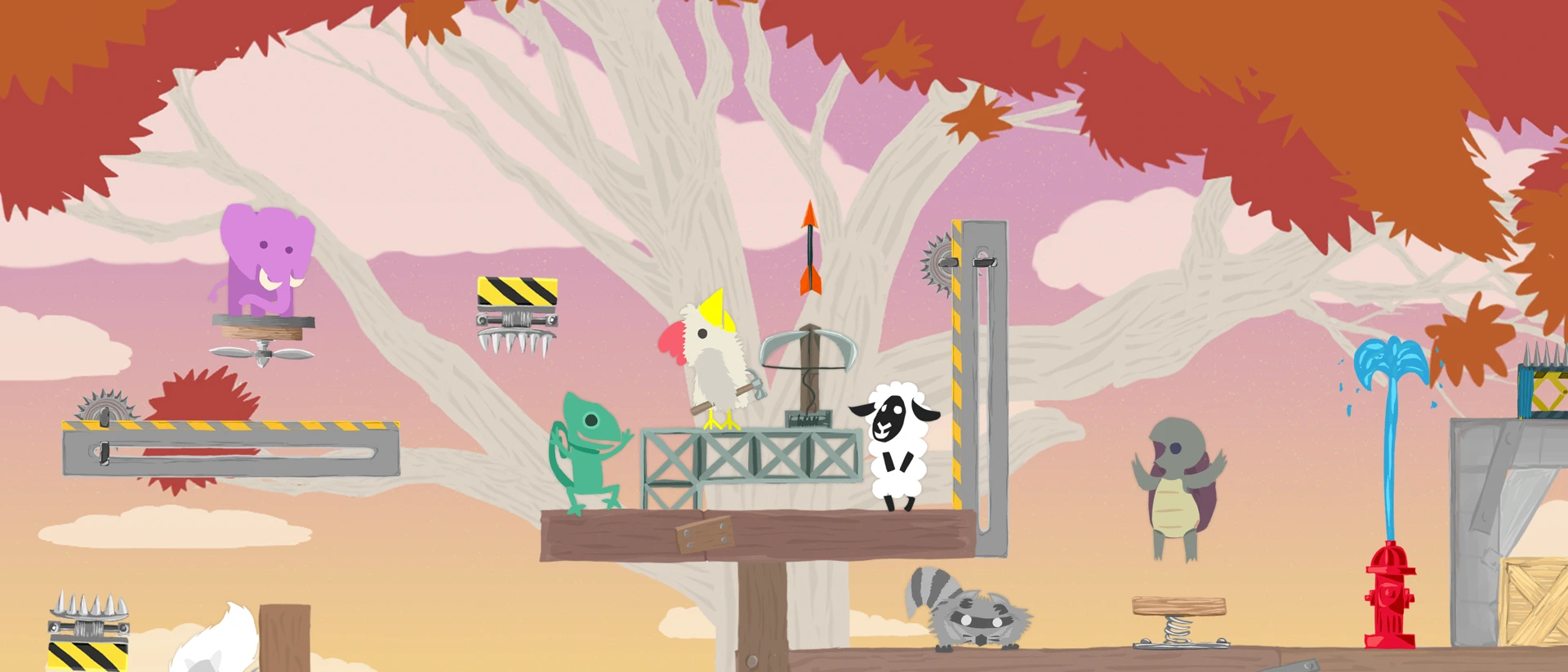 Ultimate Chicken Horse product page header