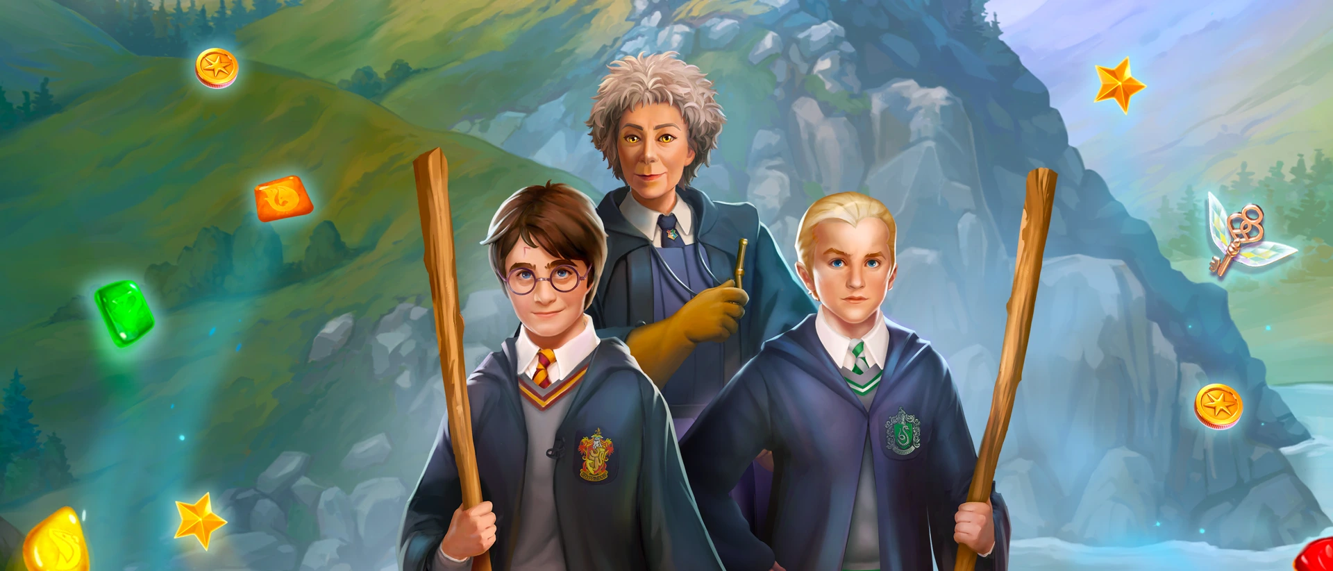 Harry Potter: Puzzles & Spells product page header