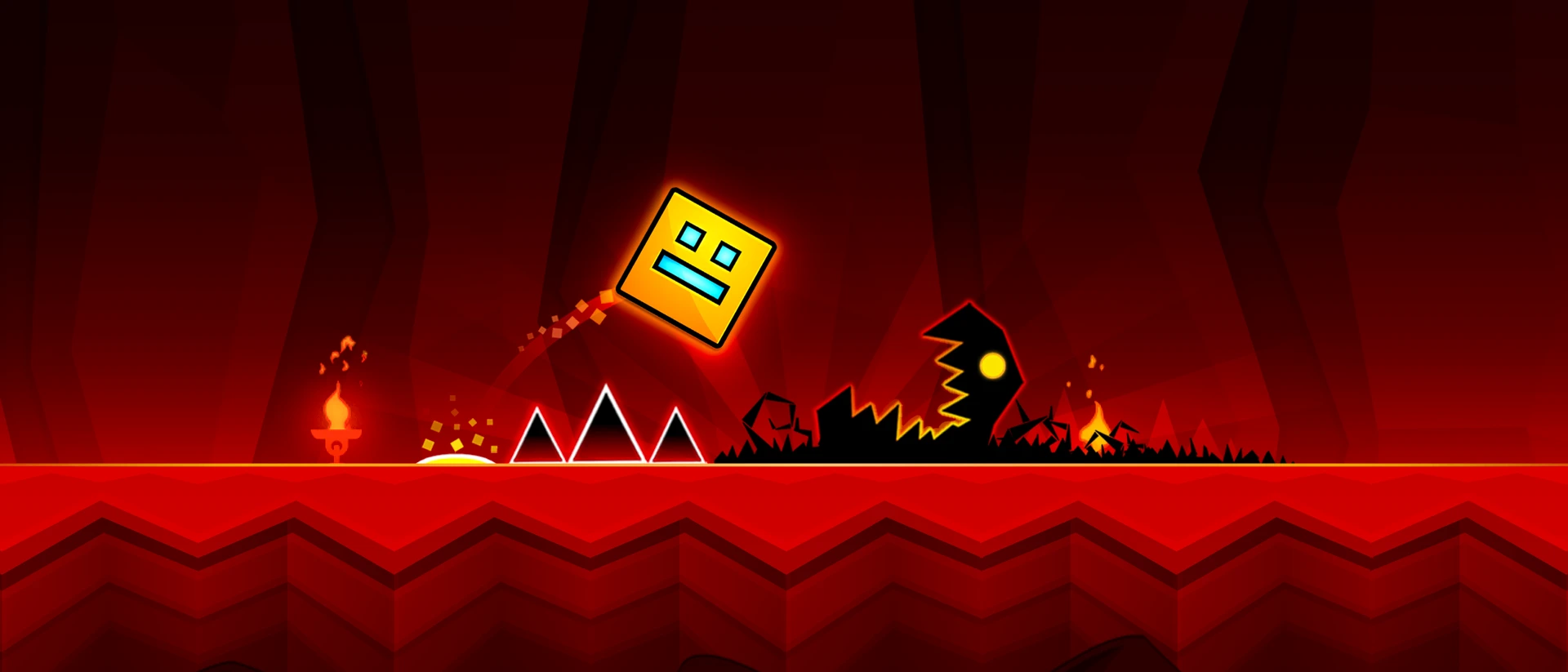 Geometry Dash Meltdown product page header