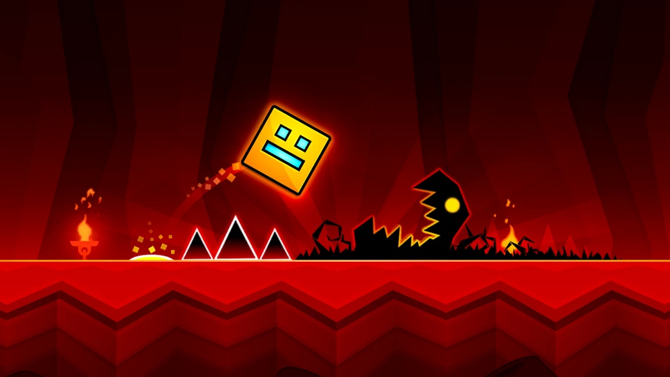 Geometry Dash Meltdown App Store product page header
