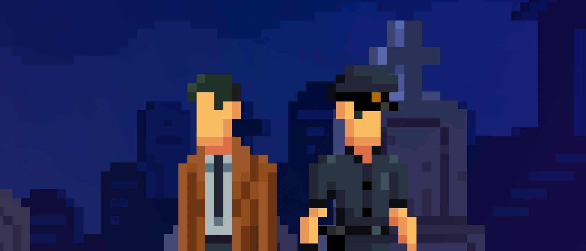 The Darkside Detective product page header