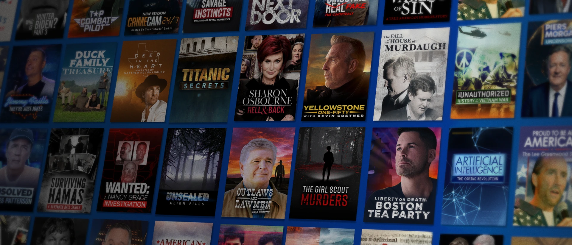 Fox Nation product page header