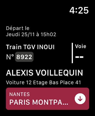 TGV INOUI PRO