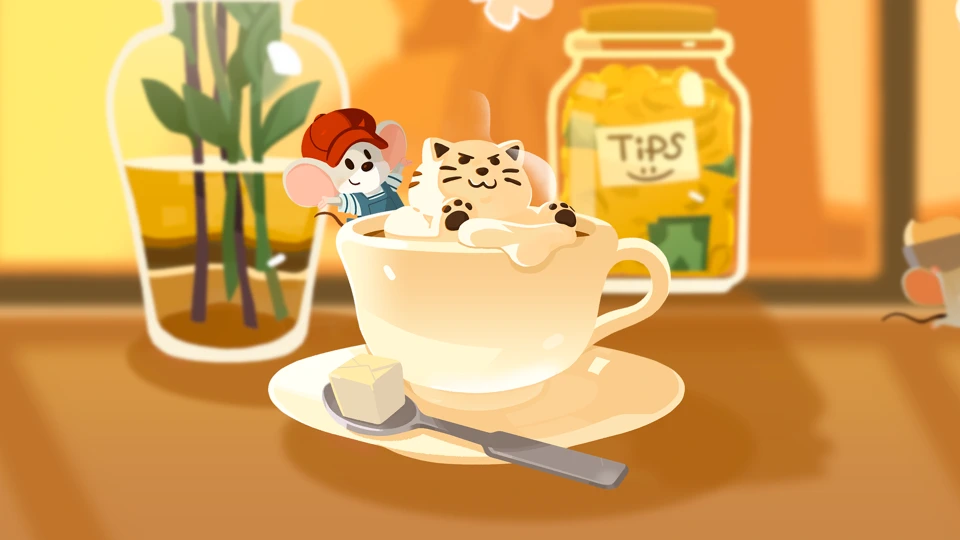 Tiny Cafe App Store product page header