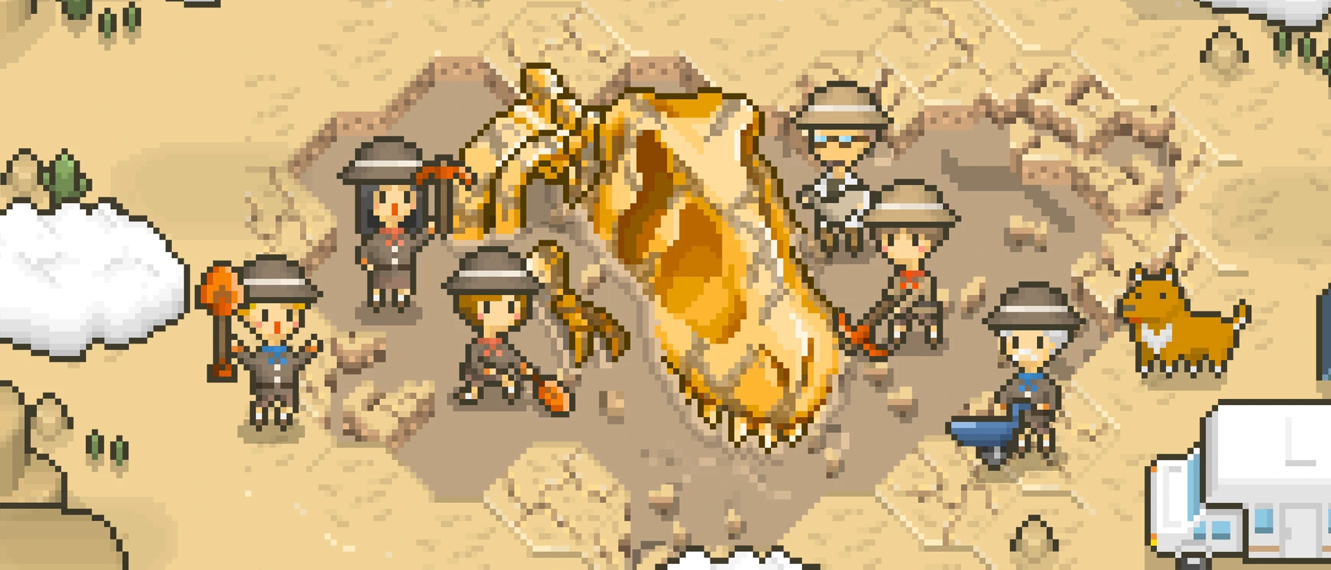 TAP! DIG! MY MUSEUM! product page header