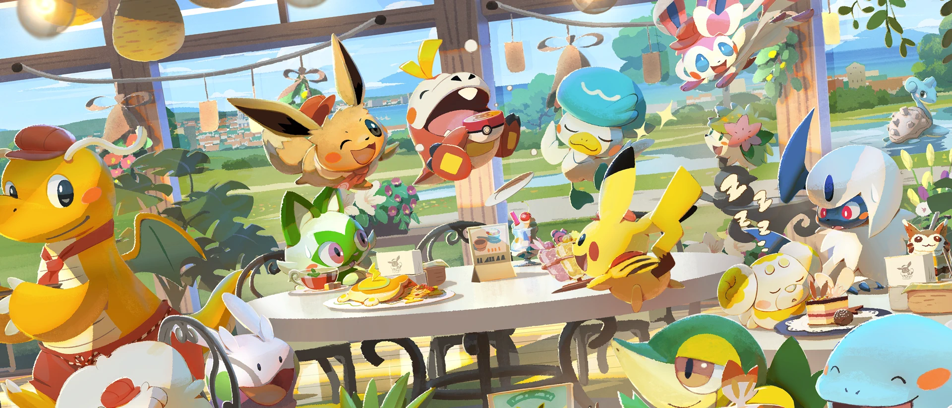 Pokémon Café ReMix product page header